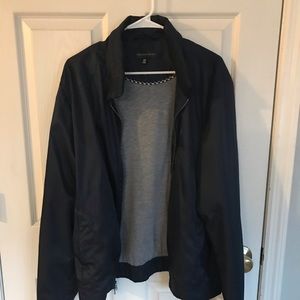 Mid weight Saks fifth Avenue blue jacket XL